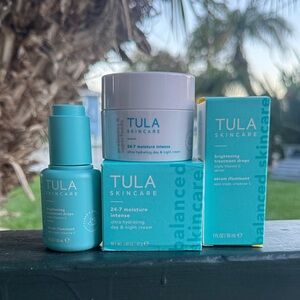 Tula Skincare Moisture Intense Set - Aqua and White